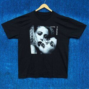 Type O Negative Bloody Kisses Gothic Metal Band T-Shirt Size Extra Large